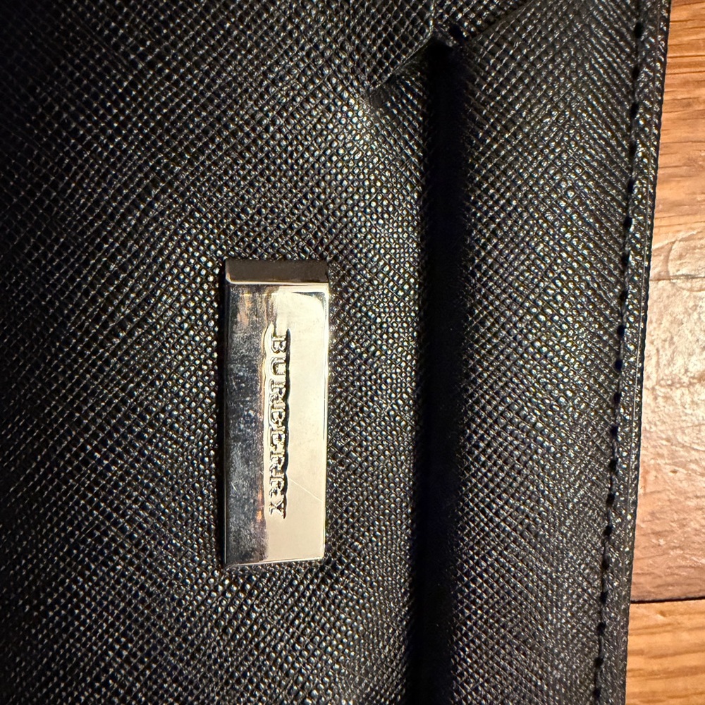 Burberry Dark Brown Leather Briefcase - Picture 2 of 13